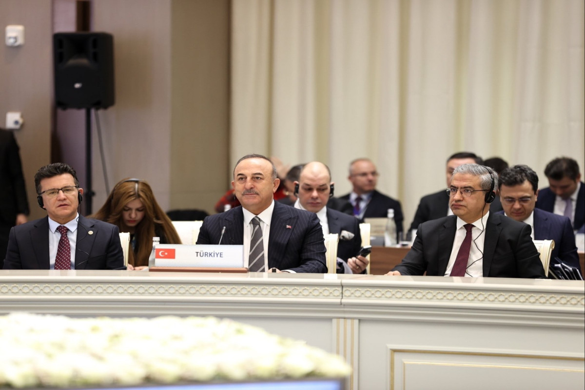 Cavusoglu  underlined necessity of cooperation among ECO countries