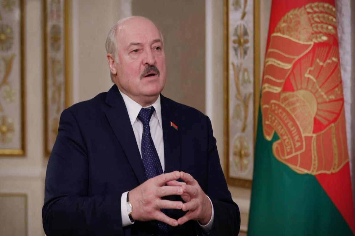 Lukaşenko Ukraynanın Belarusa hücum etməməklə bağlı pakt təklif etdiyini deyib