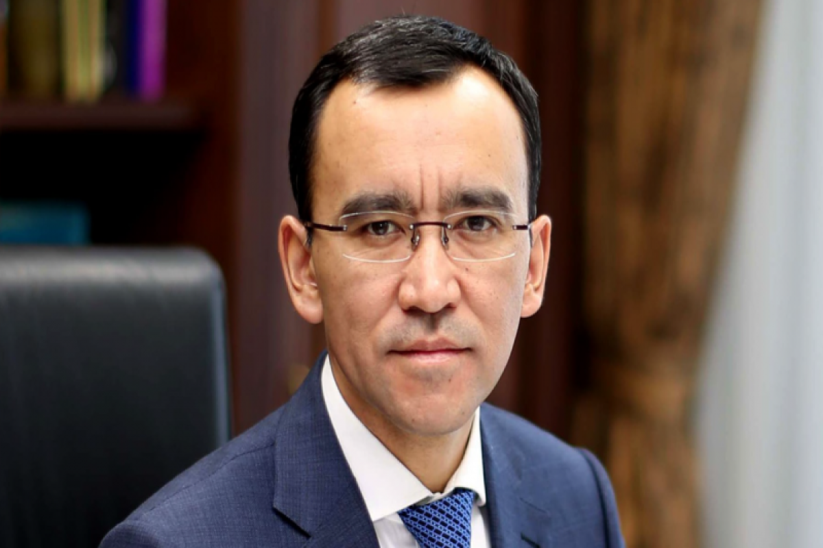 Speaker of the upper chamber of the Parliament of Kazakhstan, Maulen Ashimbayev