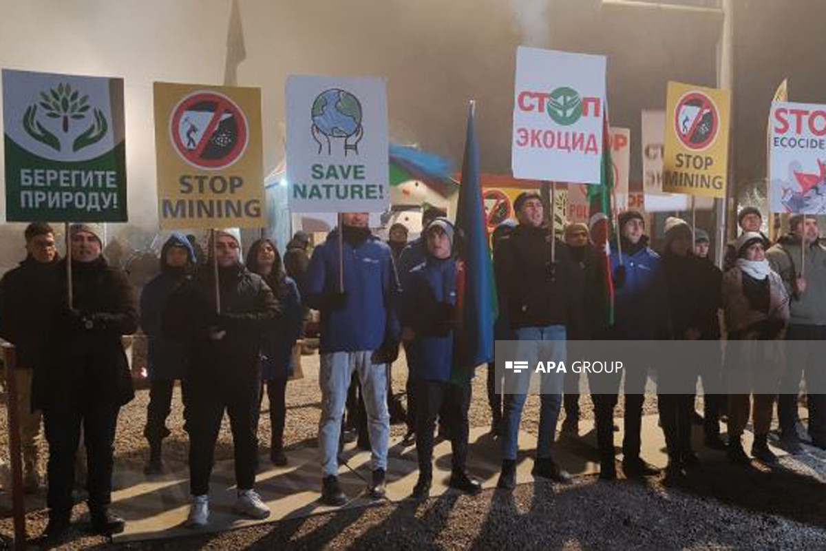 Peaceful protests of Azerbaijani eco-activists on Lachin–Khankandi road enter 45th day -PHOTO -VIDEO 
