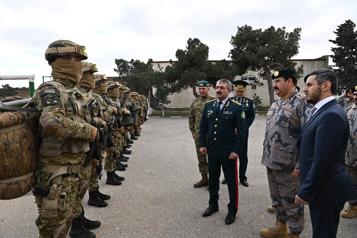 Head of the Saudi Arabian Border Guard gets acquainted with combat activity of Azerbaijan’s SBS