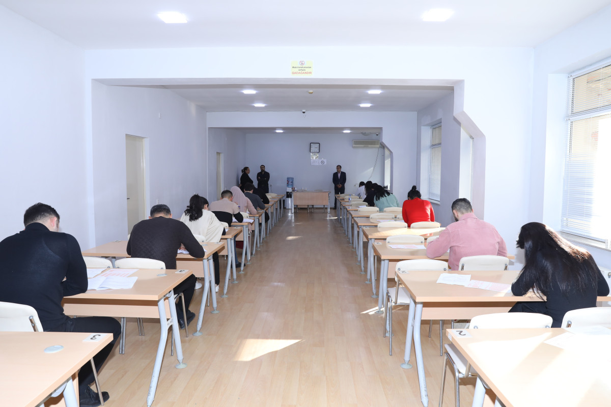 Xaricdə klinik ordinatura təhsili almış şəxslərin imtahanlarının keçirilməsinə başlanılıb