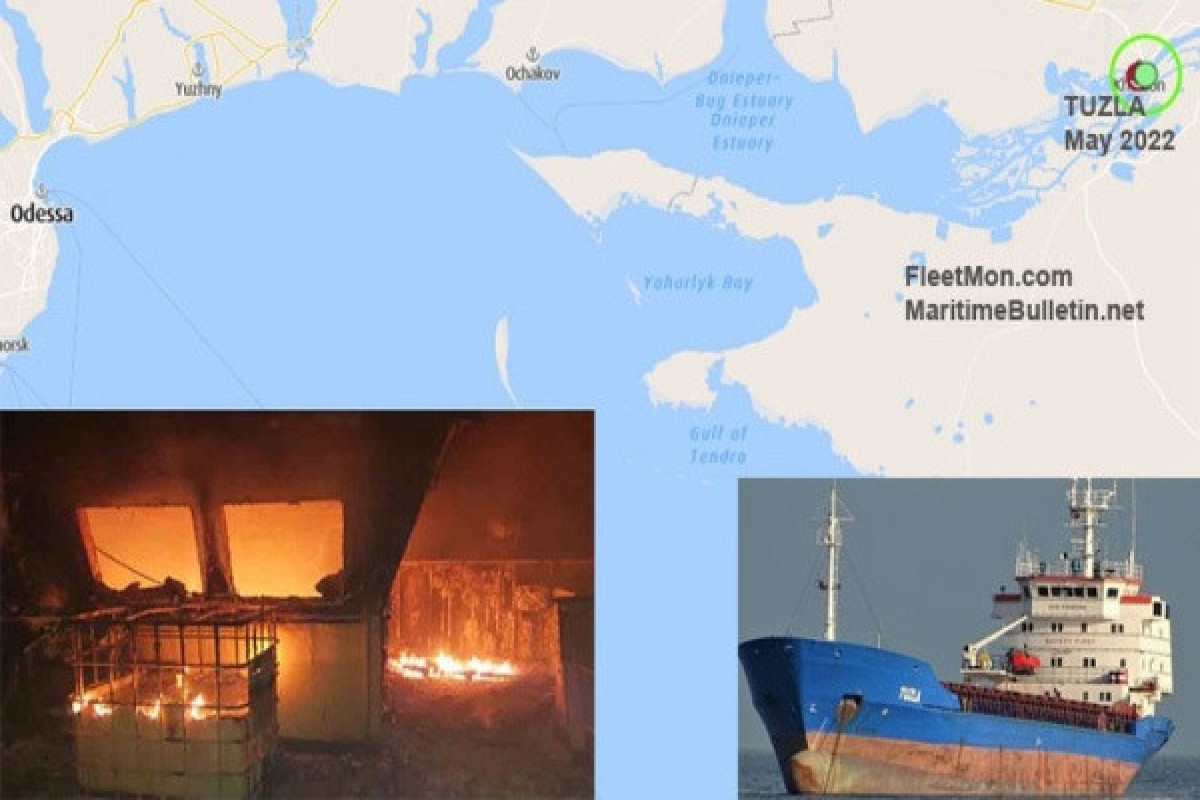 Два турецких сухогруза попали под ракетный обстрел в Херсонском порту - ОБНОВЛЕНО 