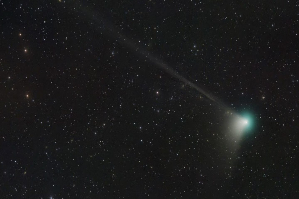 Зеленая комета C/2022 E3 приближается к Земле спустя 50 тысяч лет