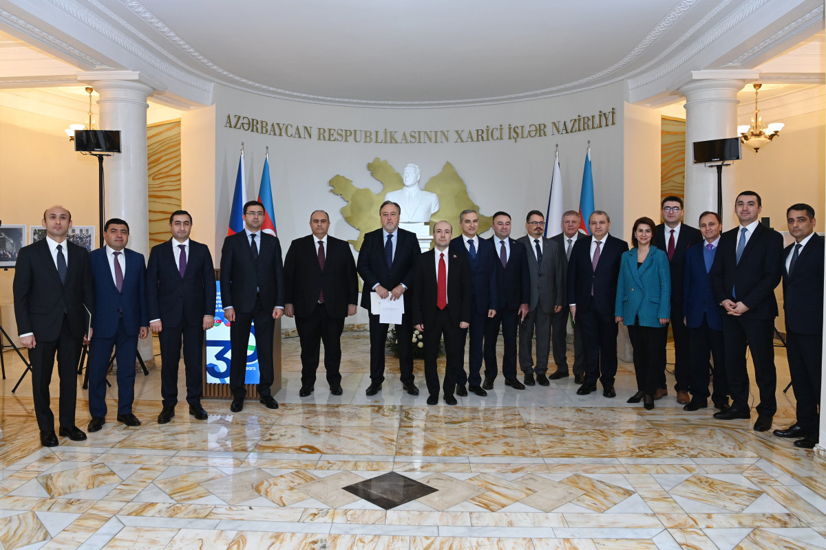 Event on anniversary of Azerbaijan- Czech republic diplomatic relations was held