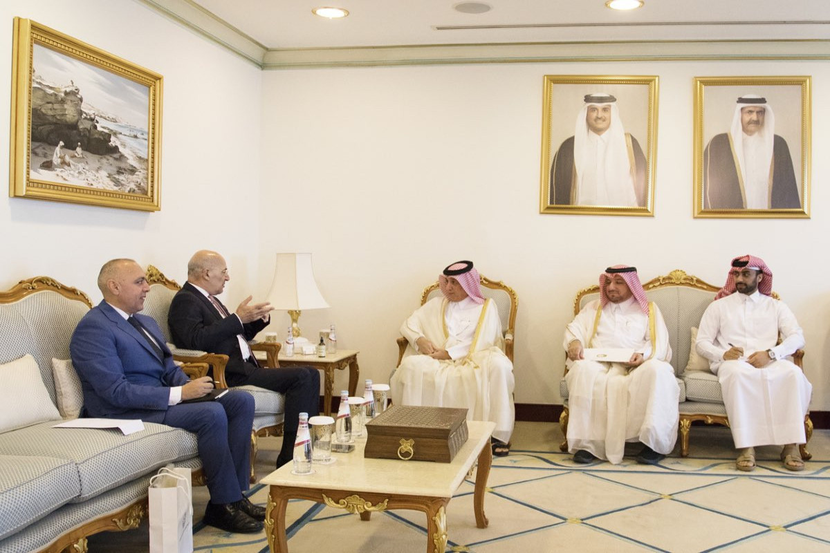 Qatari Minister receives copy of credentials of Ambassador of Azerbaijan