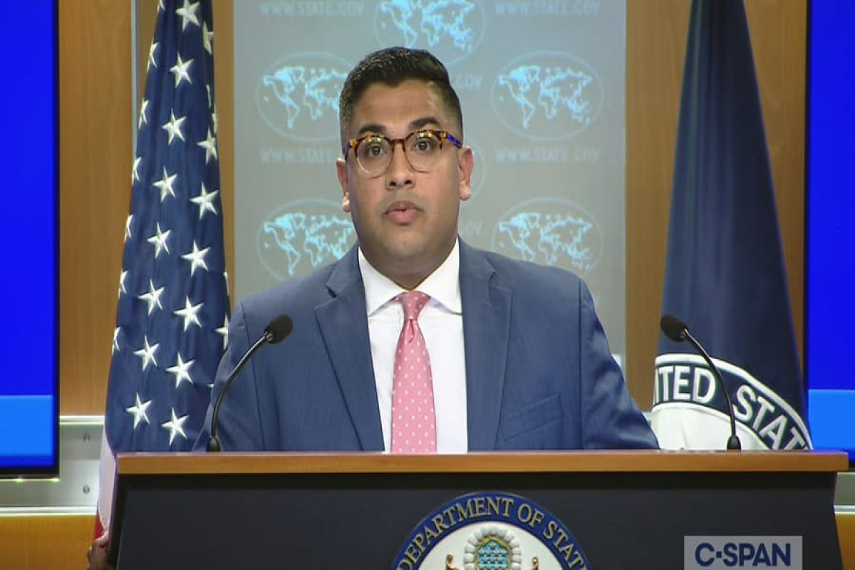 US Department of State principal deputy spokesperson Vedant Patel