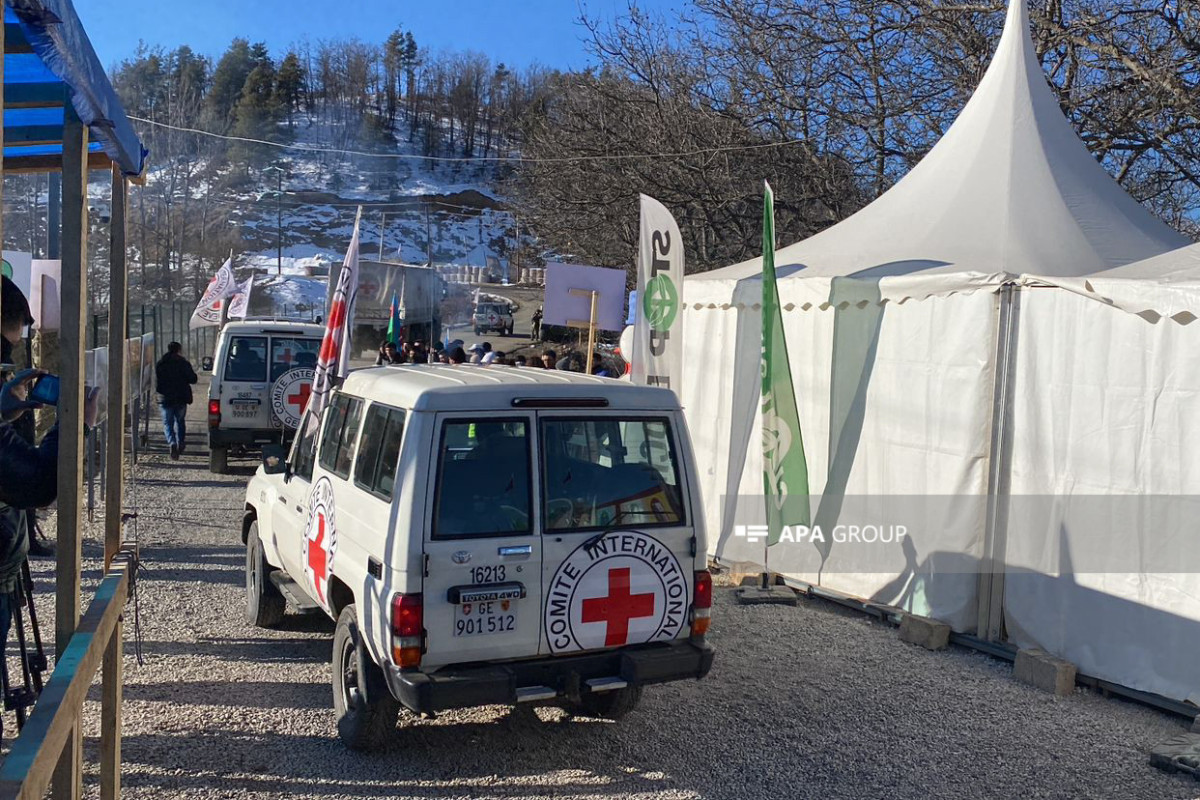 Vehicles belonging to ICRC passed through Azerbaijan's Lachin-Khankandi road without hindrance-VIDEO -UPDATED 
