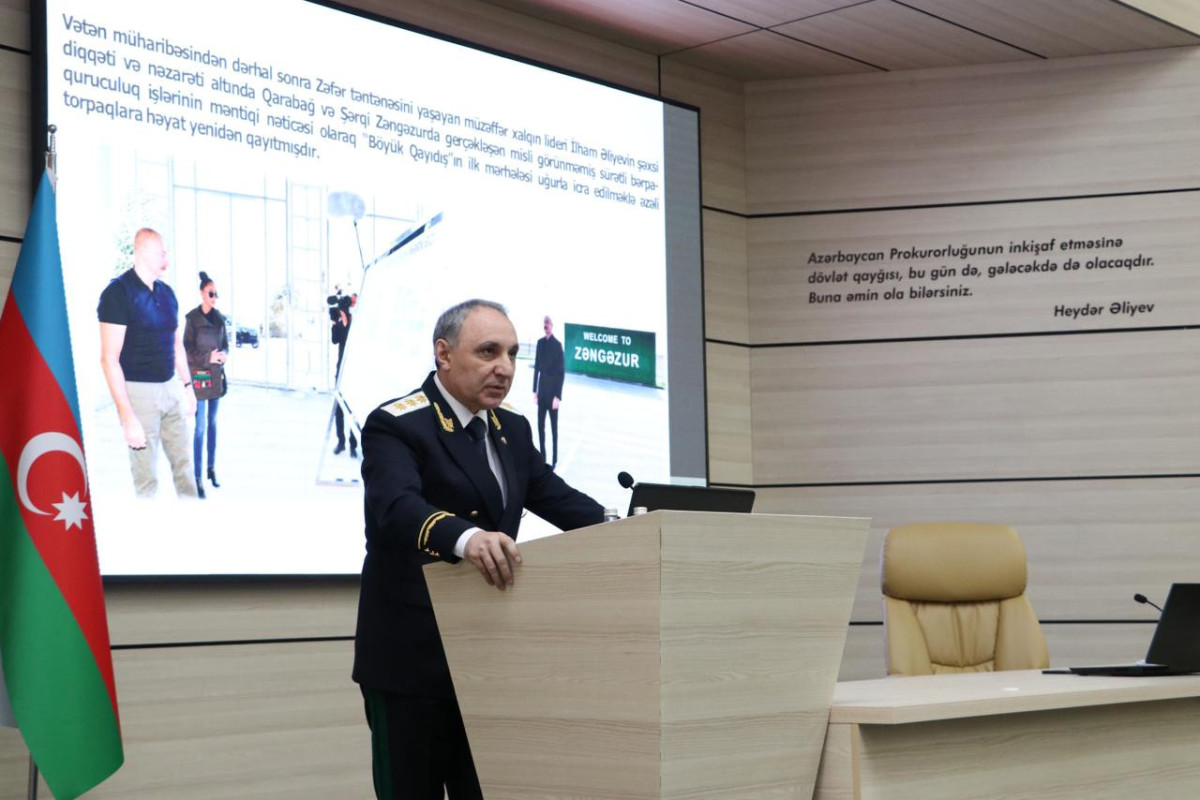 Ötən il 2 nəfər prokurorluqdan xaric edilib, 8 nəfər vəzifədən çıxarılıb, 2 nəfərə cinayət işi açılıb