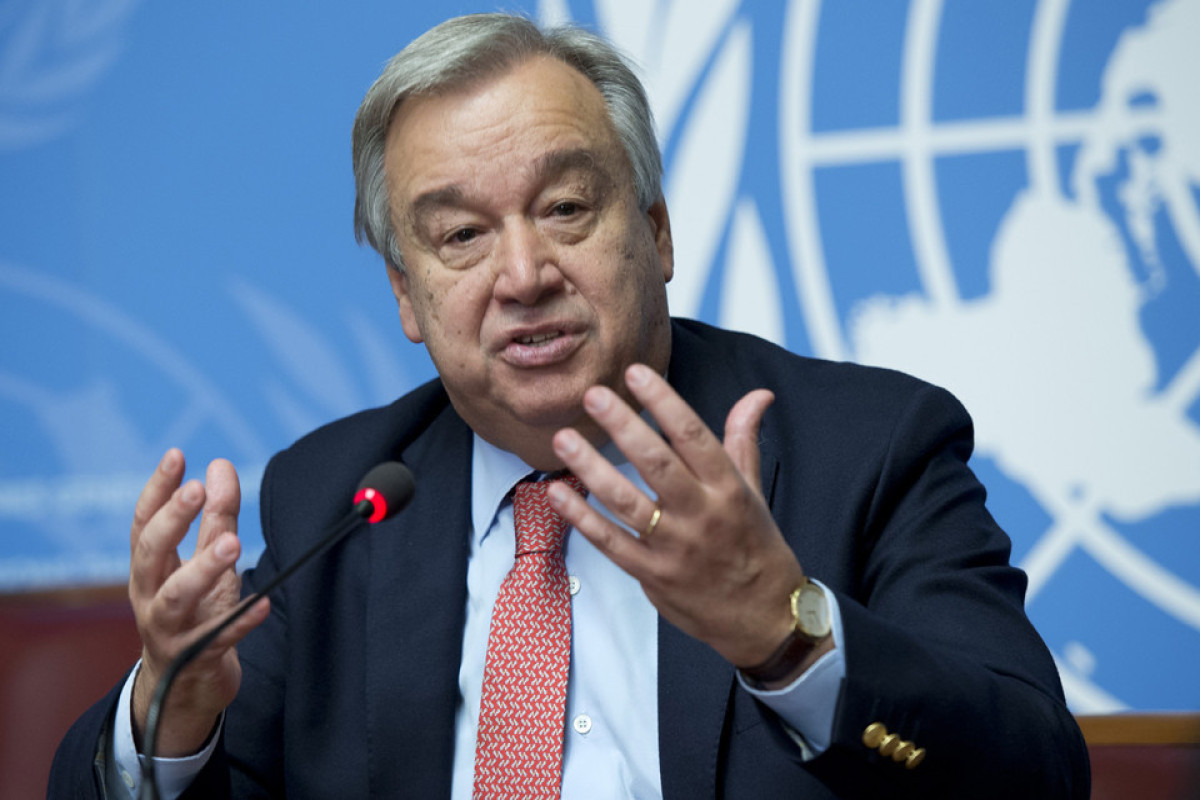 Antonio Guterres, Secretary General of the United Nations