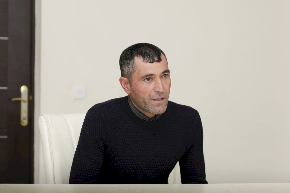 Sahil Babayev Şirvanda vətəndaşları qəbul edib