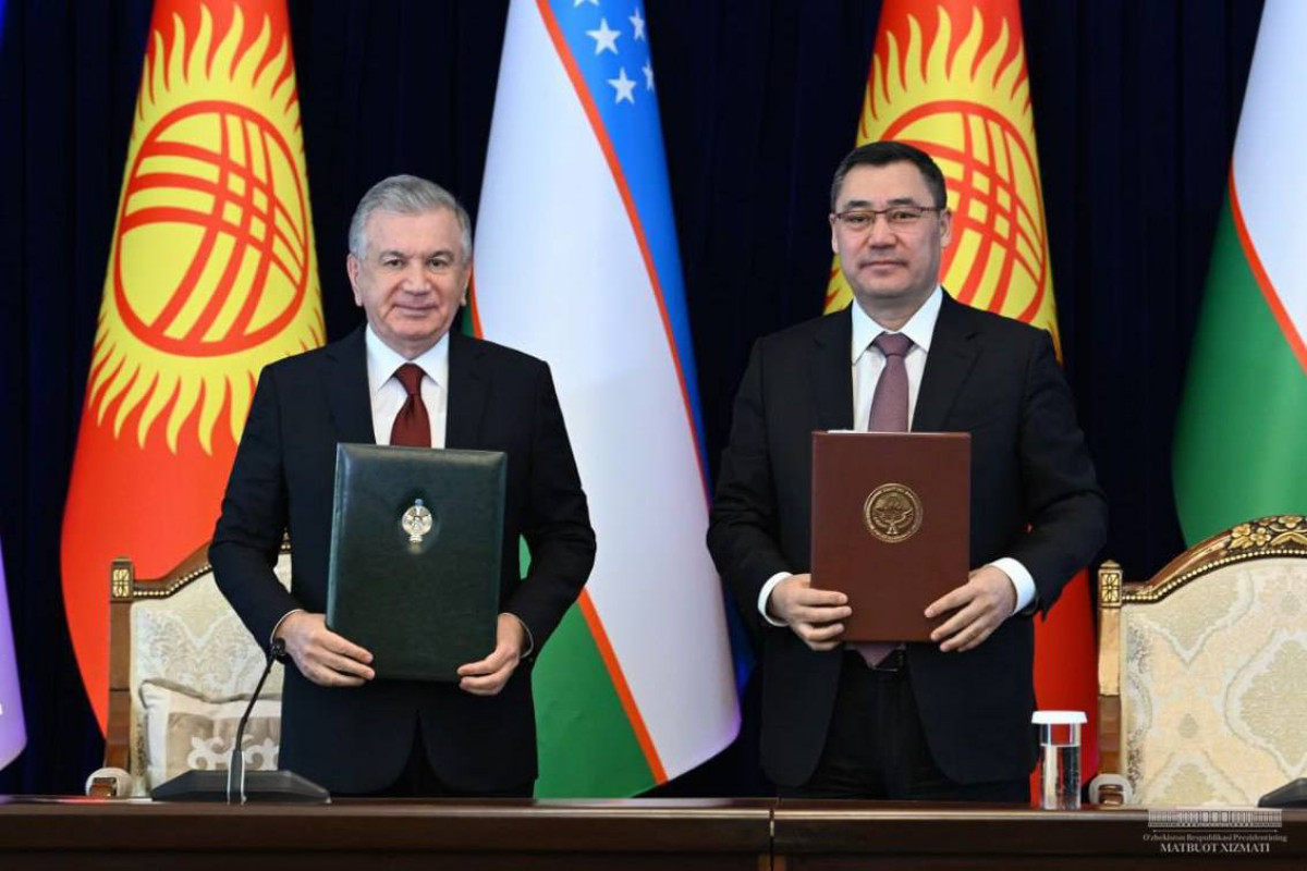 Между Узбекистаном и Кыргызстаном подписано 25 документов