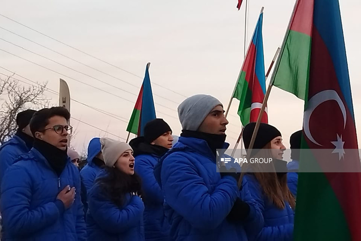 Peaceful protests of Azerbaijani eco-activists on Lachin–Khankandi road enter 48th day-PHOTO -VIDEO 