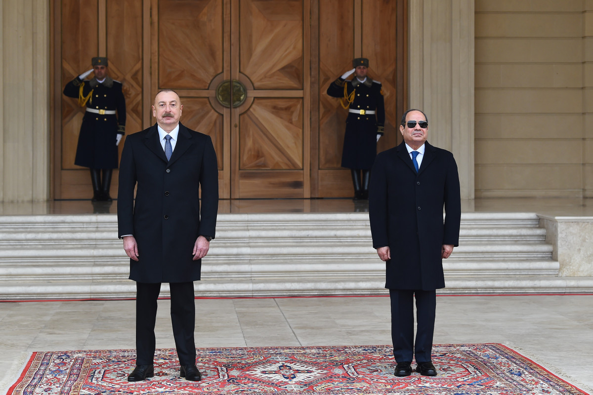 Состоялась церемония официальной встречи Президента Египта