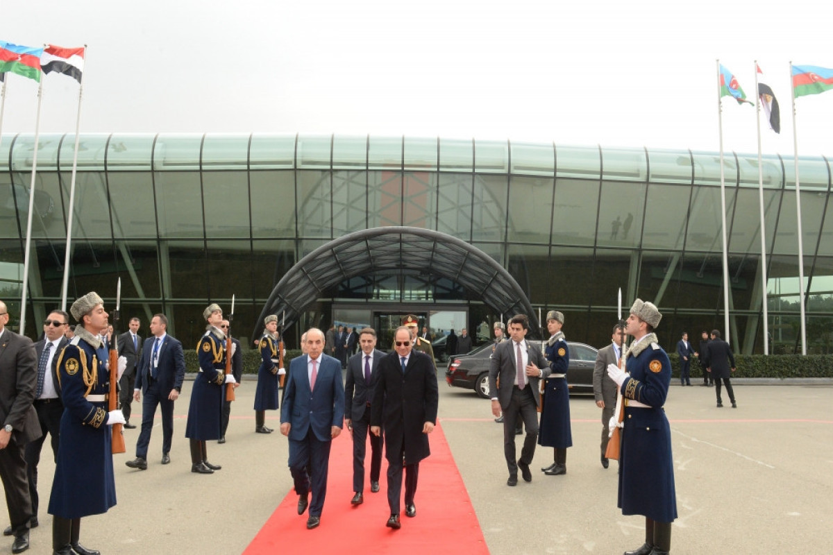 Visit of Egyptian President Abdel Fattah El-Sisi to Azerbaijan ends