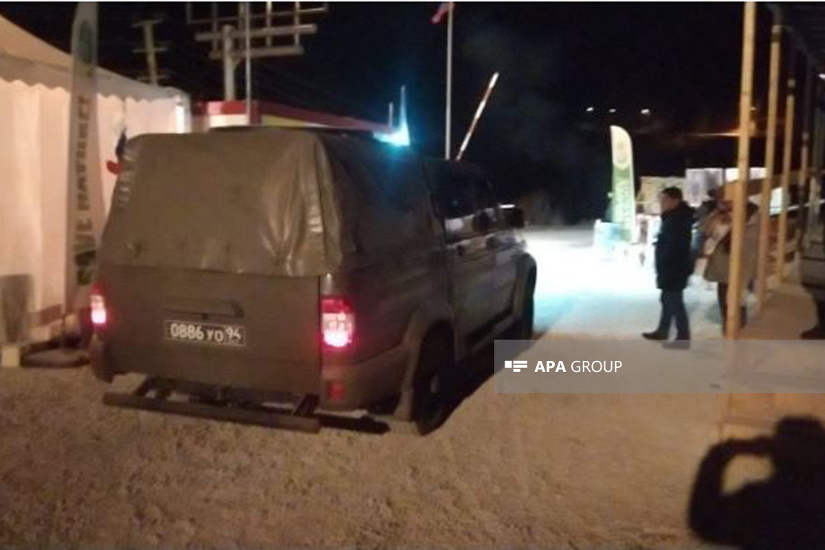 One more vehicle of Russian peacekeepers passed freely along Lachin-Khankendi road-PHOTO -VIDEO 
