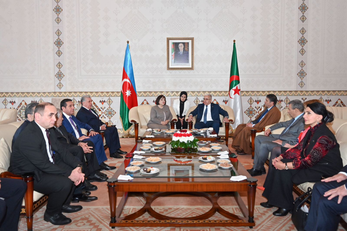 Chair of Azerbaijani Parliament arrives in Algeria on a working visit
