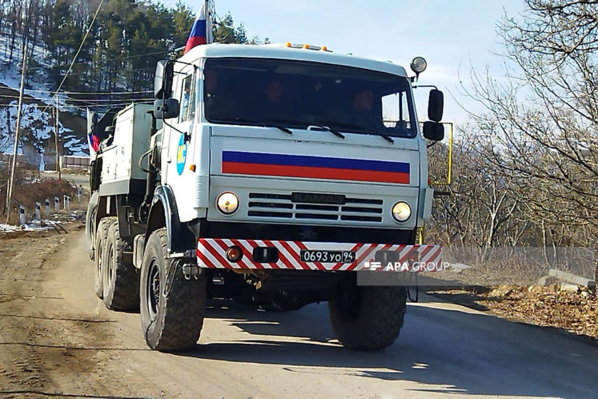 14 vehicles passed freely through Azerbaijaacn's Lachin-Khankendi road today-PHOTO -VIDEO 