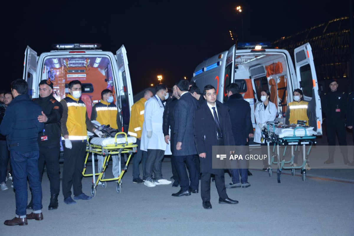 53 people were evacuated from Azerbaijan's embassy in Iran-PHOTO 