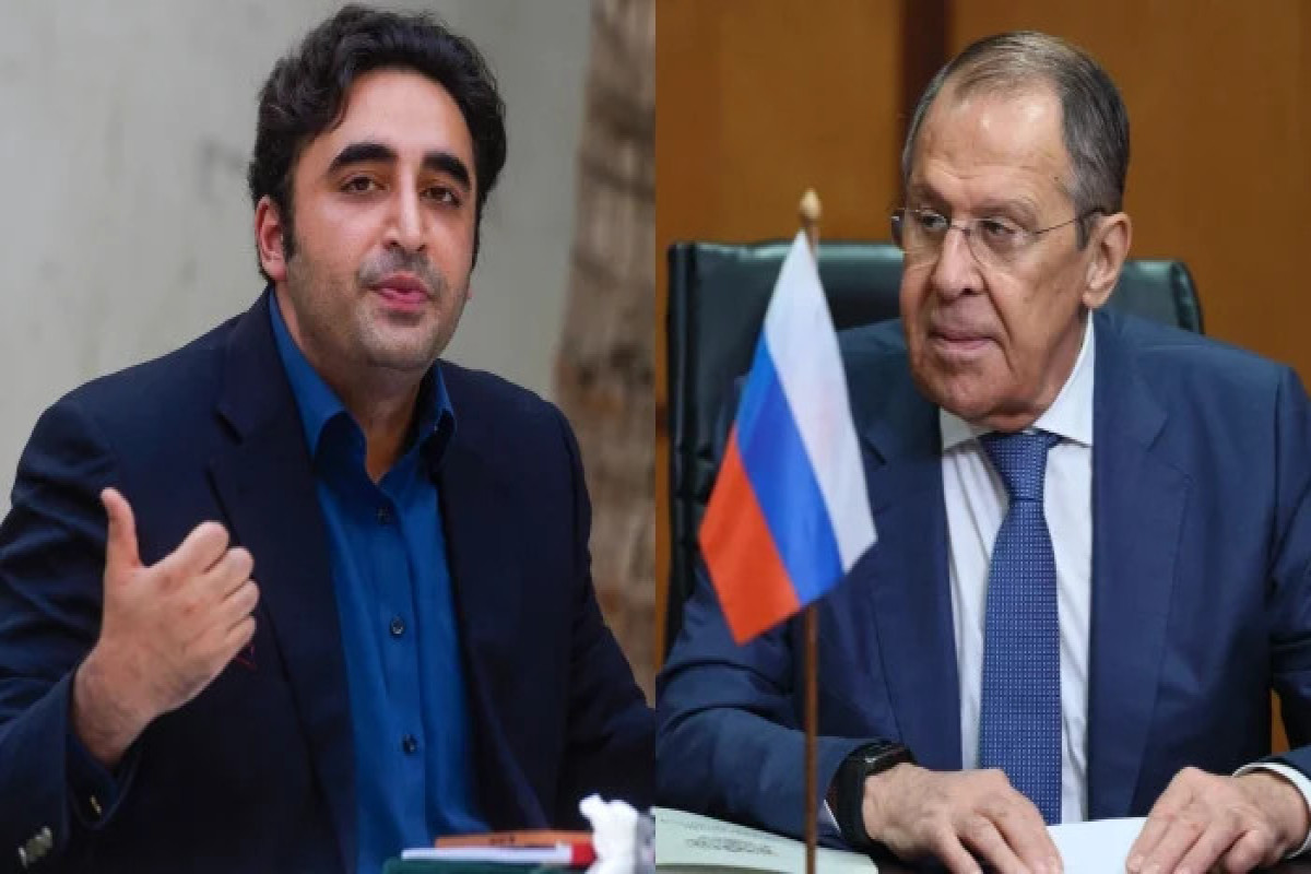 Russian FM Lavrov meets his Pakistani counterpart in Moscow