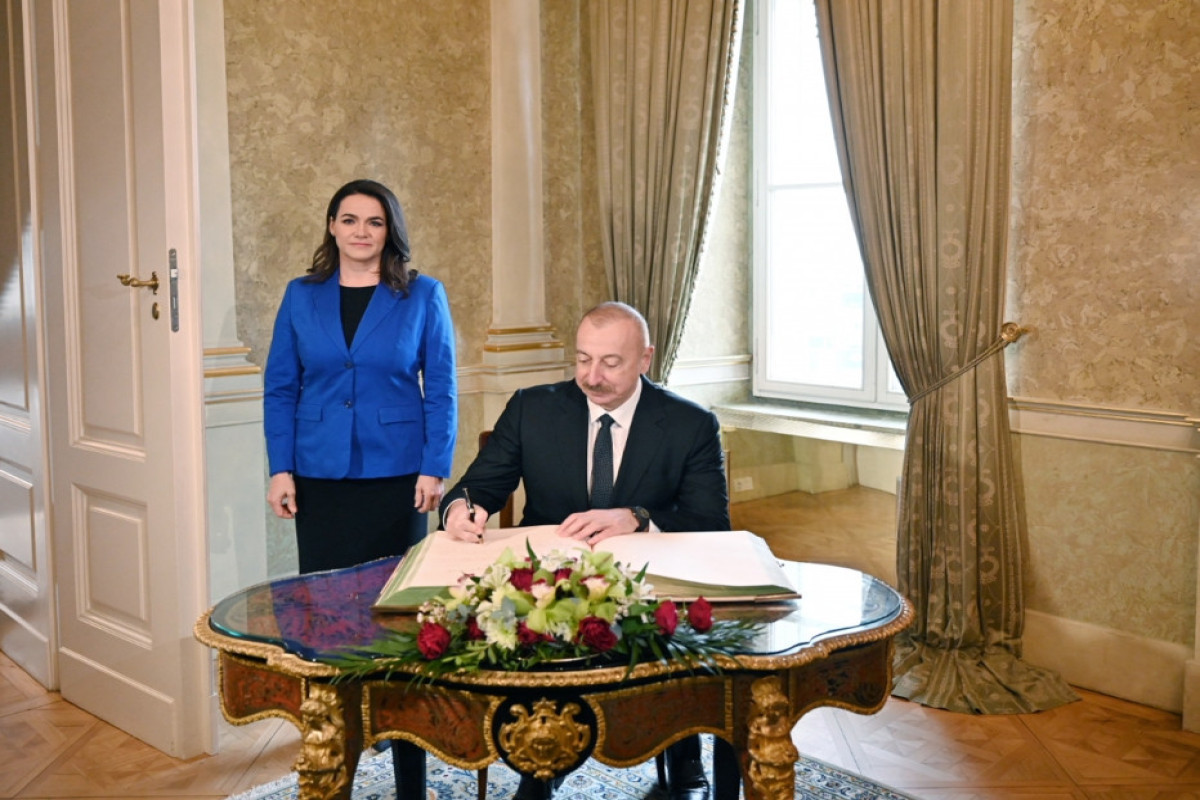 President Ilham Aliyev held one-on-one meeting with President of Hungary Katalin Novák