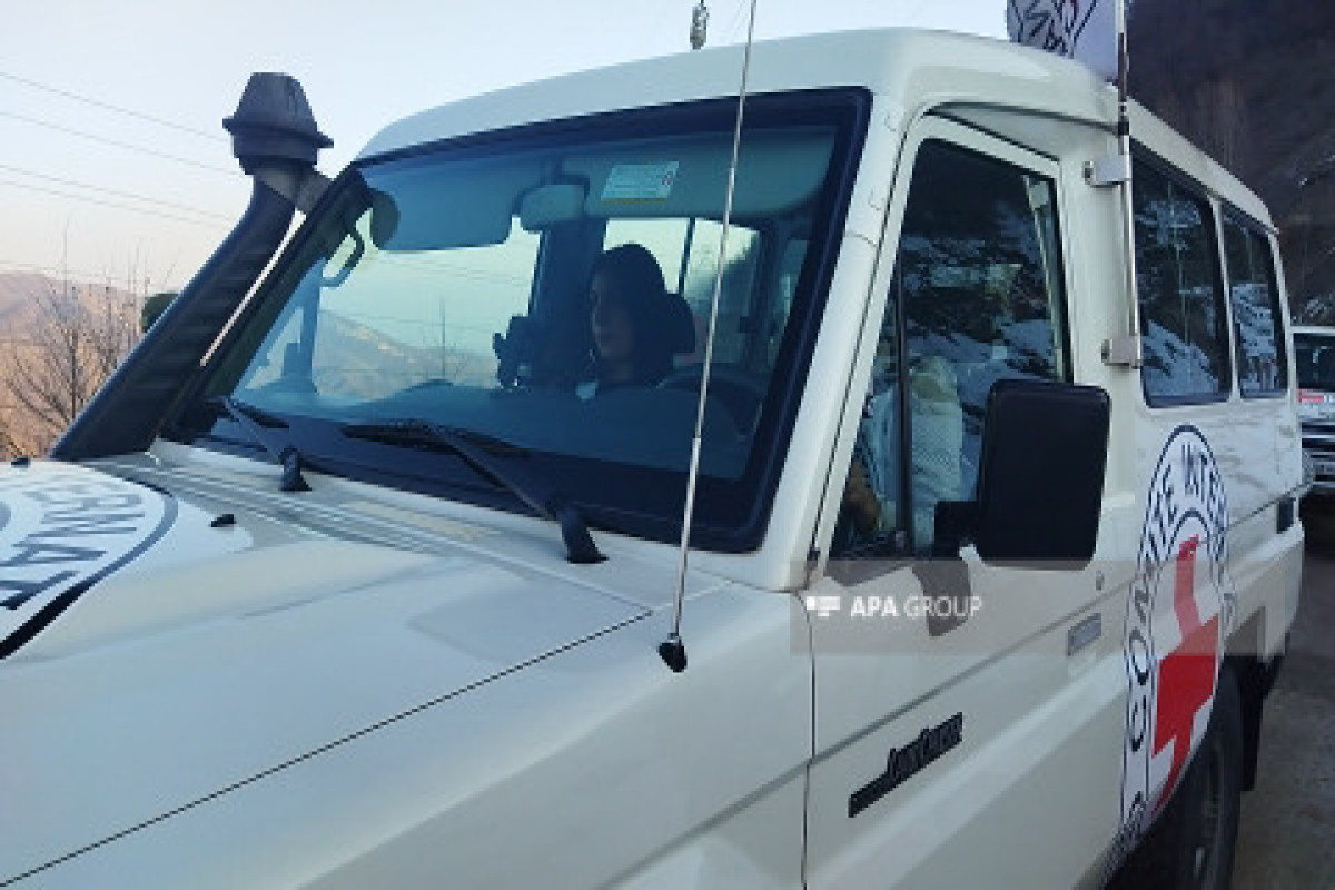 Vehicles belonging to ICRC passed through Azerbaijan's Lachin-Khankandi road without hindrance-UPDATED -VIDEO 