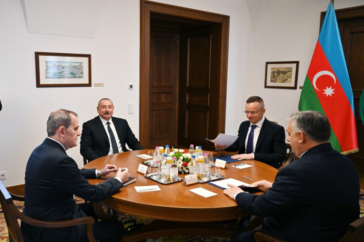 Состоялась встреча Президента Азербайджана с премьер-министром Венгрии в узком составе