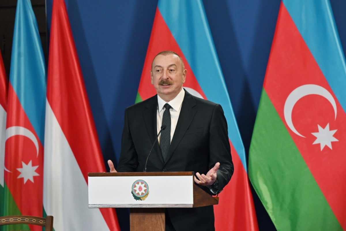 Prezident: Azərbaycanla Macarıstanı birləşdirən təməl amillər bizim dünyaya ortaq baxışlarımızdır
