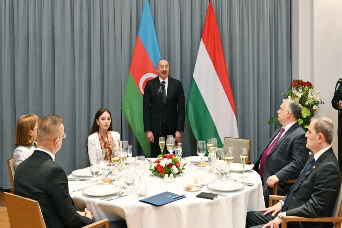 President Ilham Aliyev: We really feel at home in Hungary, we feel among friends