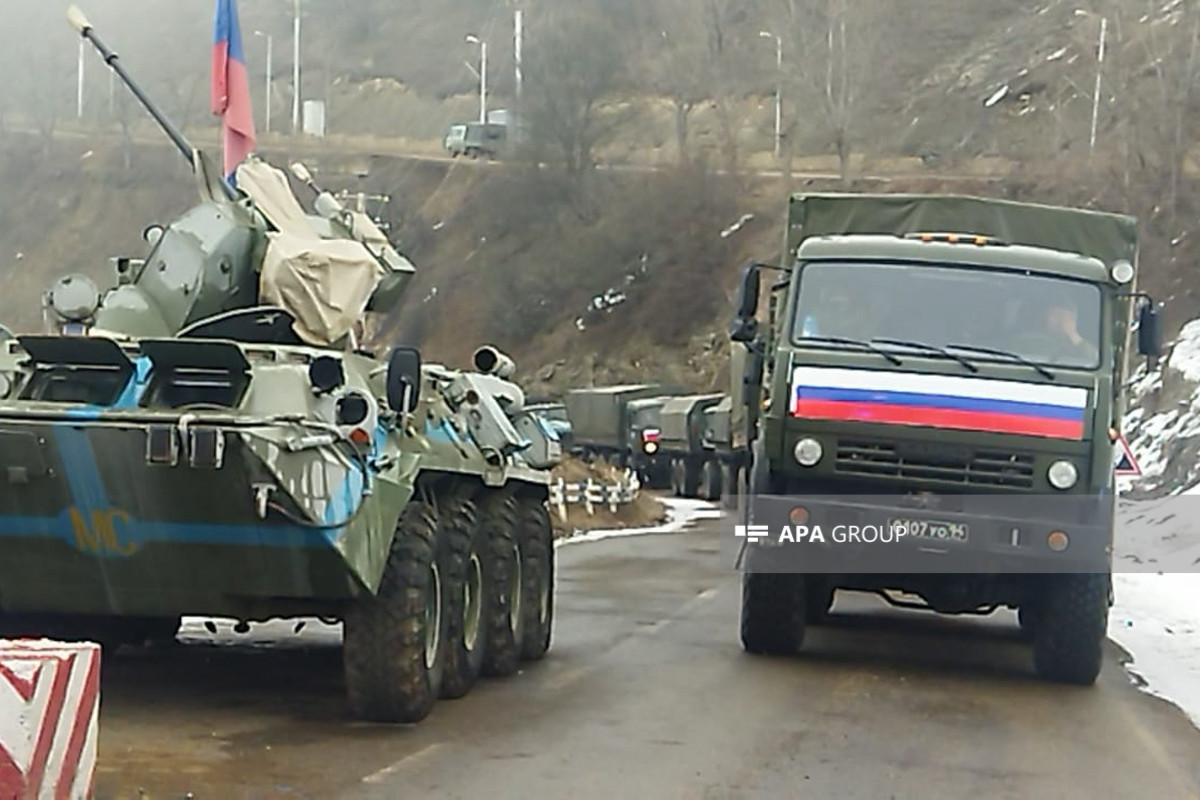 Convoys of vehicles belonging to RPC passed through Azerbaijan