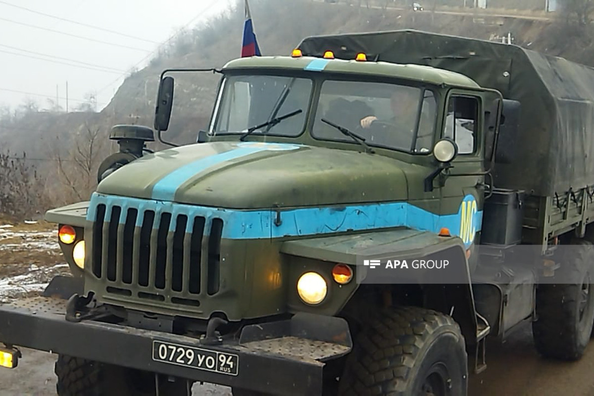 63 vehicles belonging to RPC passed through Azerbaijan's Lachin-Khankandi road without hindrance during the day-VIDEO -UPDATED-2 