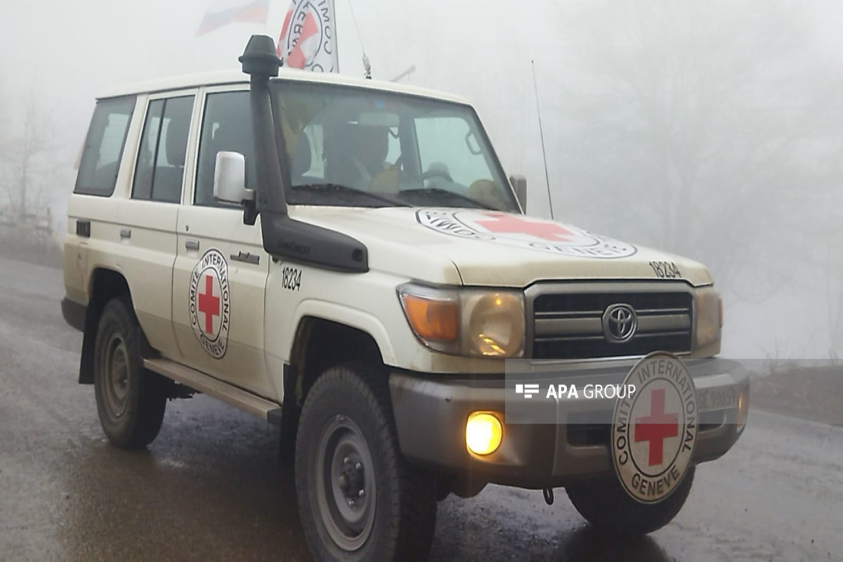 Vehicles belonging to ICRC passed  Azerbaijan's Lachin-Khankandi road without hindrance-PHOTO 
