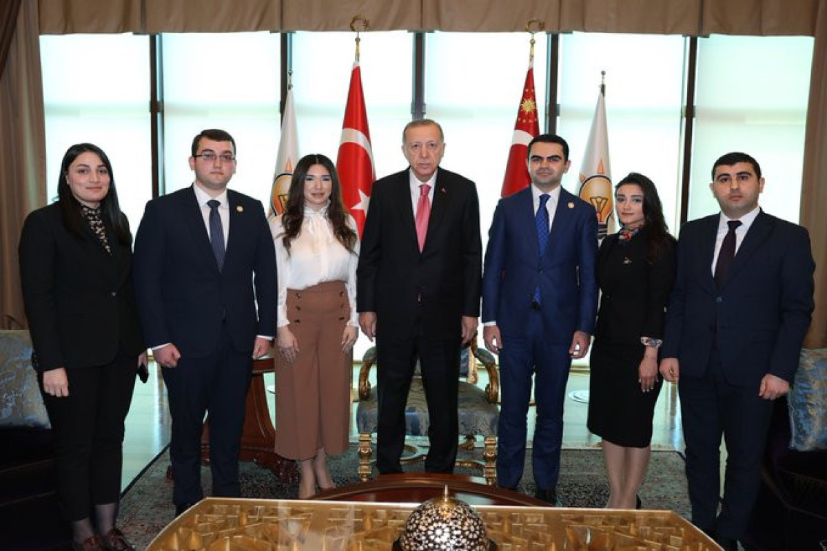 Эрдоган принял председателя Молодежного союза ПЕА