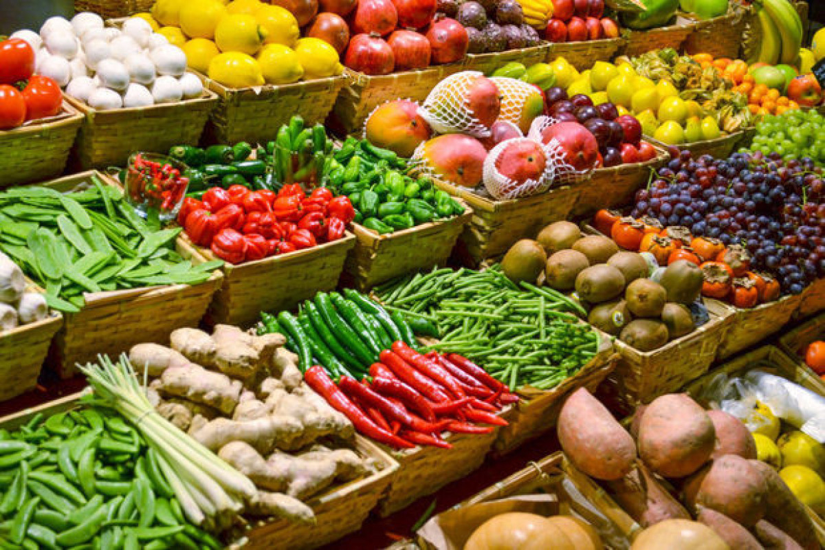 В прошлом году Азербайджан экспортировал фрукты и овощи на сумму $667 млн