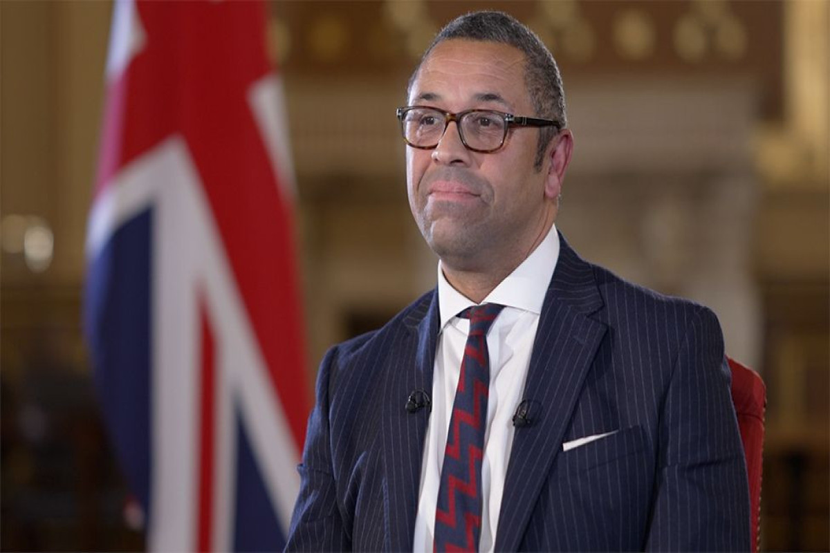 British Foreign Minister James Cleverly
