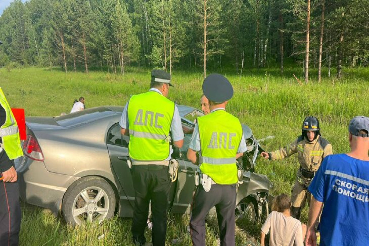 Rusiyada yol qəzası zamanı 9 nəfər xəsarət alıb