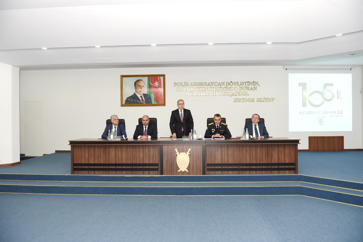 Səbail rayonunda Polis Gününə həsr olunmuş tədbir keçirilib