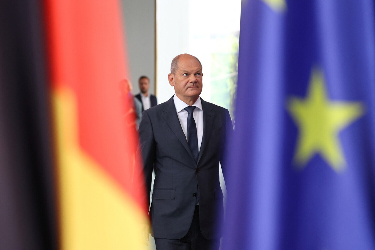 Olaf Şolts: “Ukrayna SSRİ-nin tərkibində müstəqil dövlət olub”