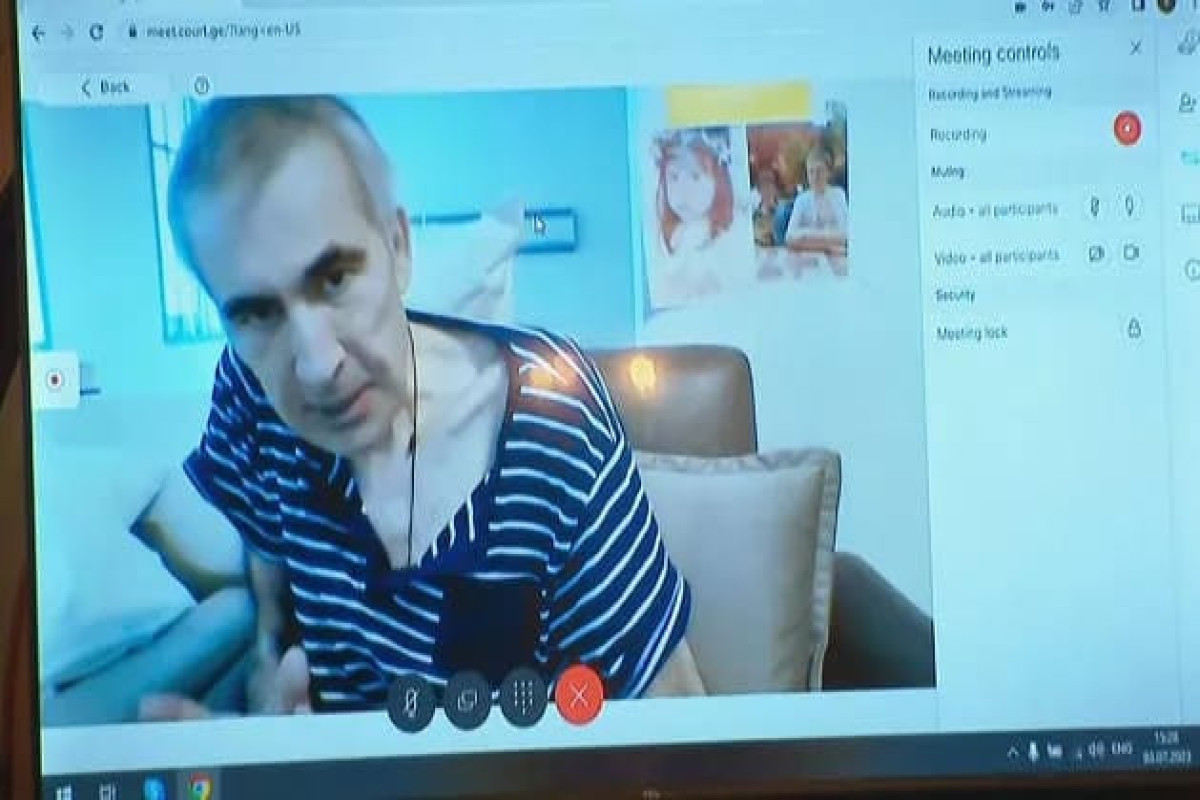 Saakaşvili həbsdə olmasına görə Putinlə İvanişvilini ittiham edib - FOTO 