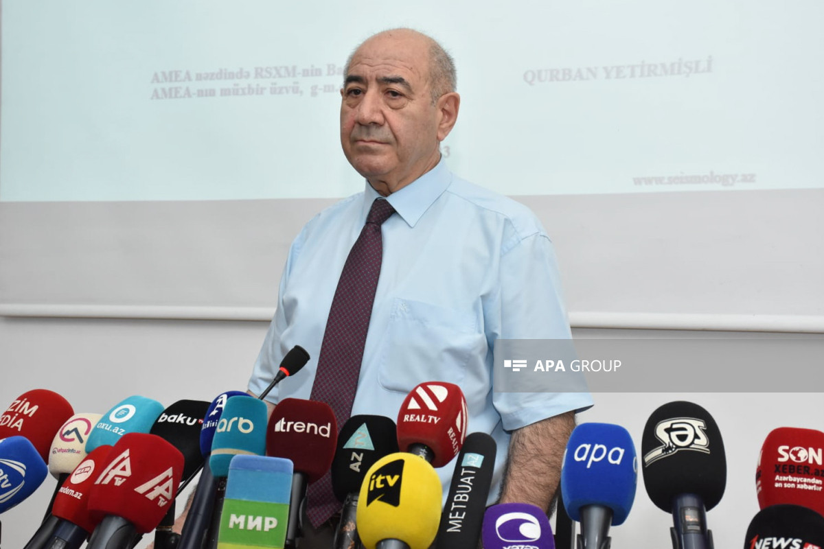 Qurban Yetirmişli: Azərbaycan seysmoloji zonada yerləşir, binalar tikilərkən bu, nəzərə alınır