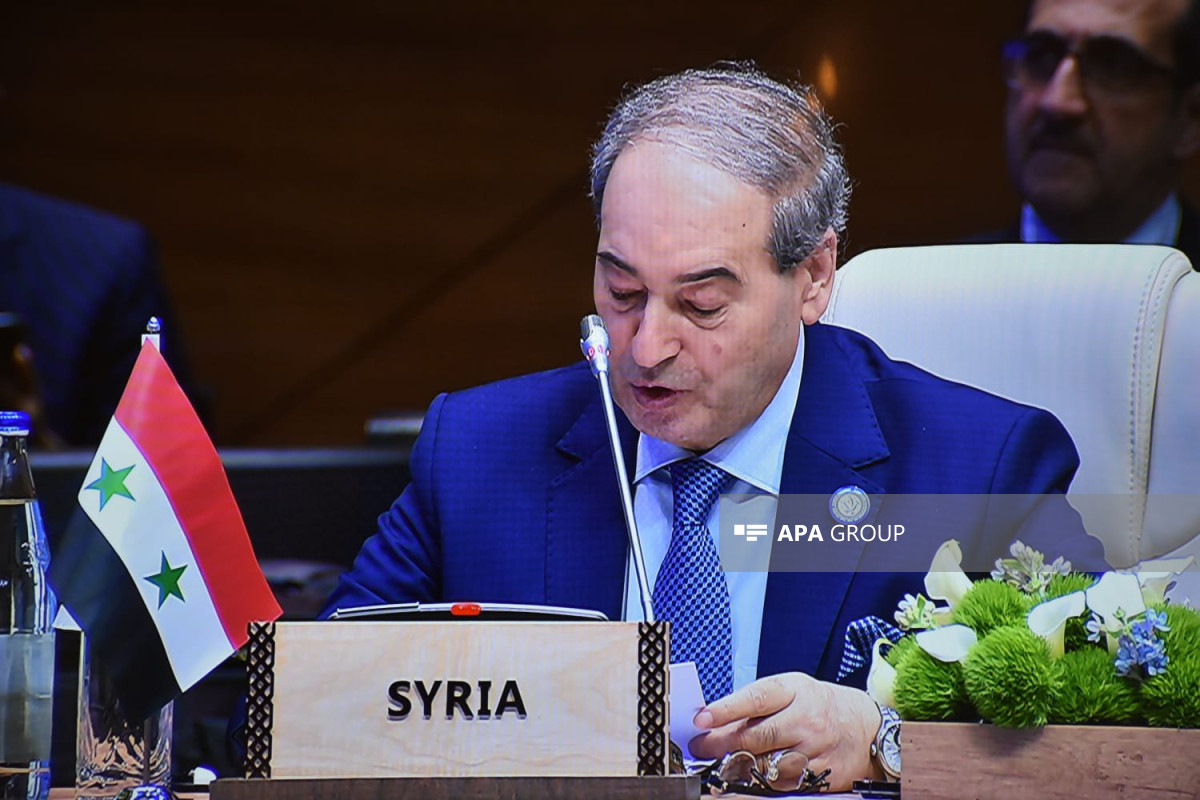 Suriya XİN başçısı ölkədə meydan gələn böhran barədə danışıb