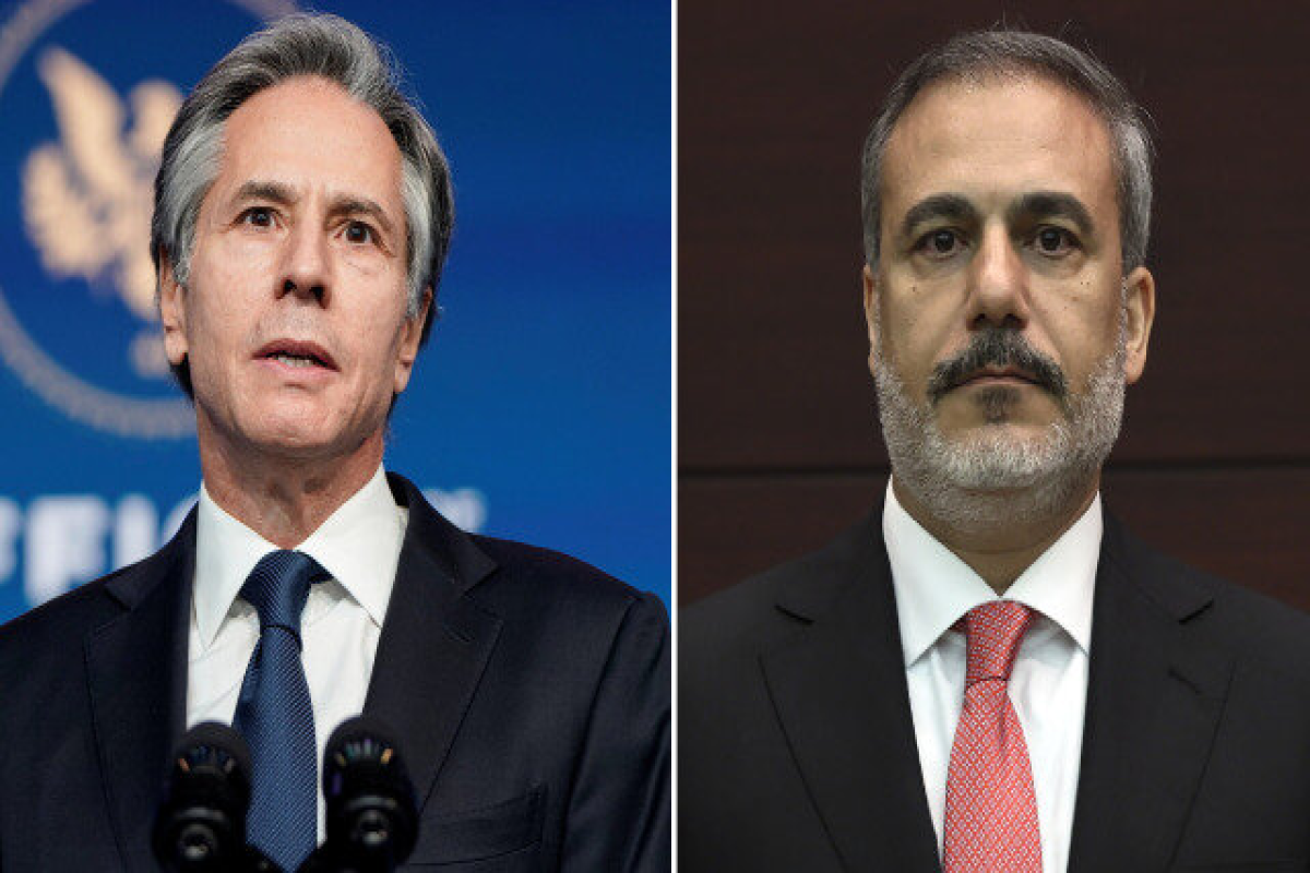 Hakan Fidan və Blinken NATO-nun genişlənməsini müzakirə edib