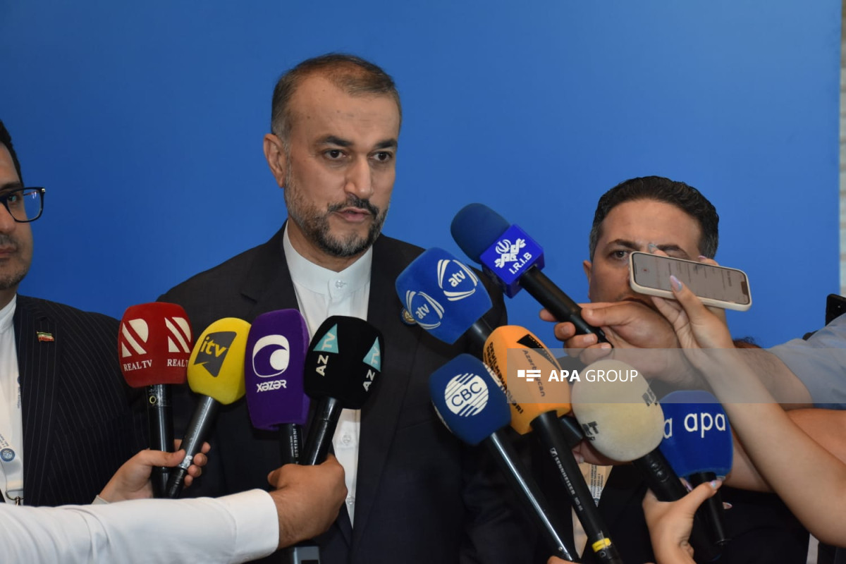 Nazir: İranla Azərbaycan arasındakı yüksək səviyyəli əlaqələri bərpa edəcəyimizə inanırıq