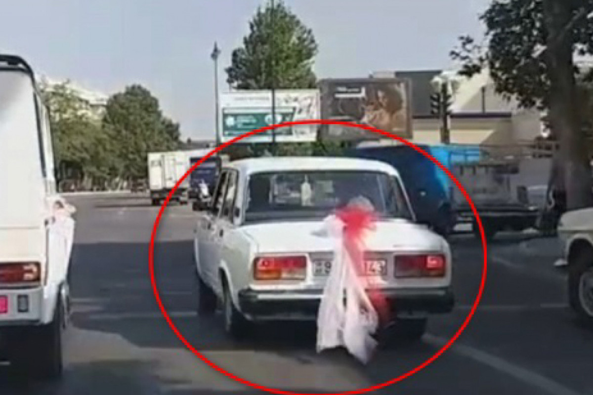 Toy karvanında avtoxuliqanlıq edən şəxs sürücülük hüququndan məhrum edilib