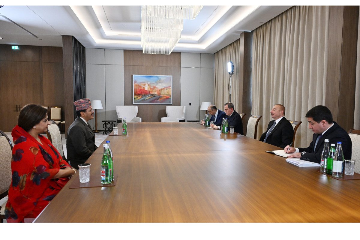 Prezident İlham Əliyev Nepalın xarici işlər nazirini qəbul edib - YENİLƏNİB 