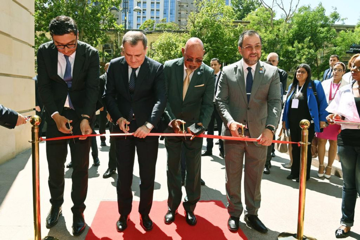 Bakıda Qoşulmama Hərəkatı Gənclər Təşkilatının qərargahının açılışı olub - FOTO 