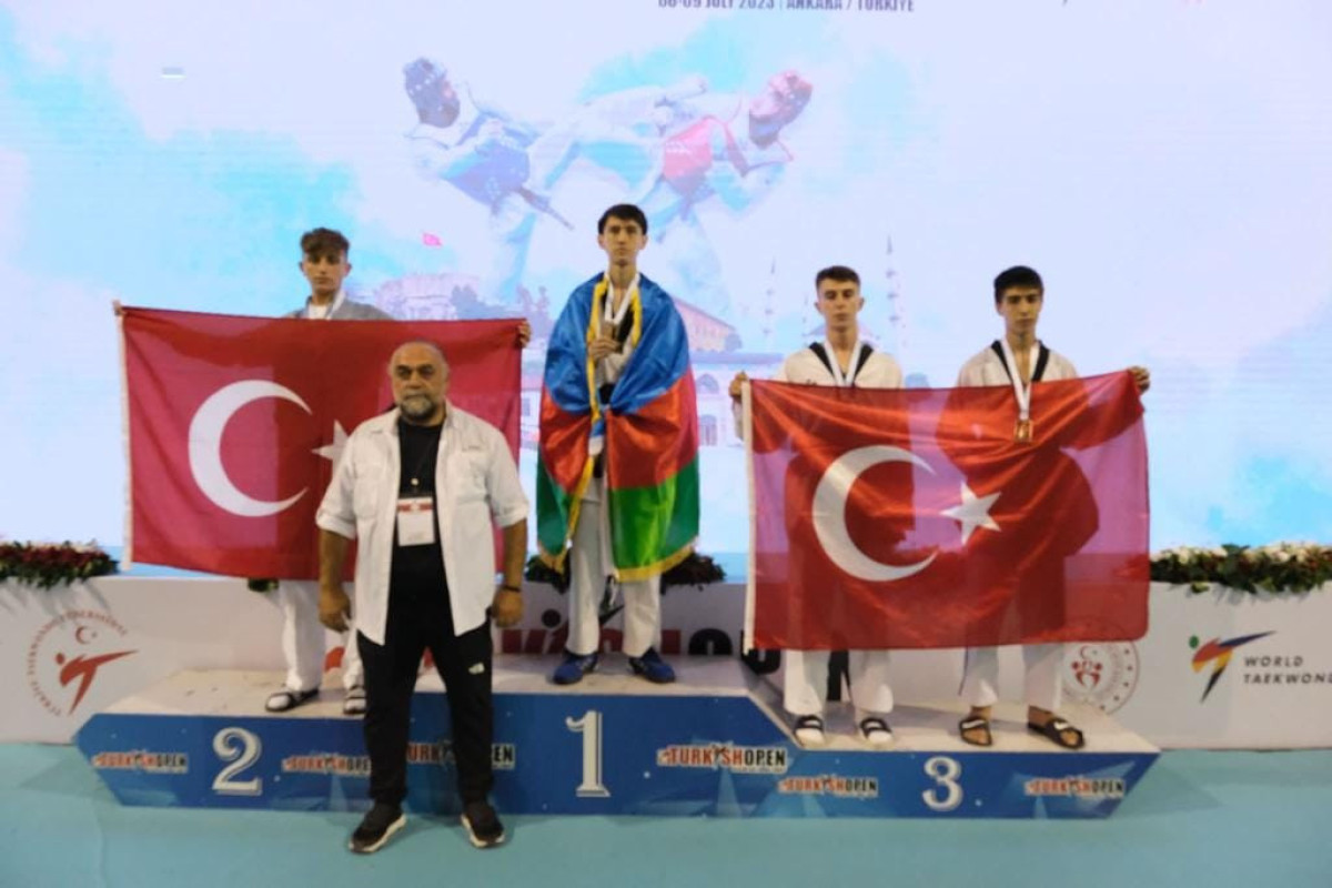 Azərbaycan taekvondoçuları Türkiyədə 8 medal qazanıb - FOTO 