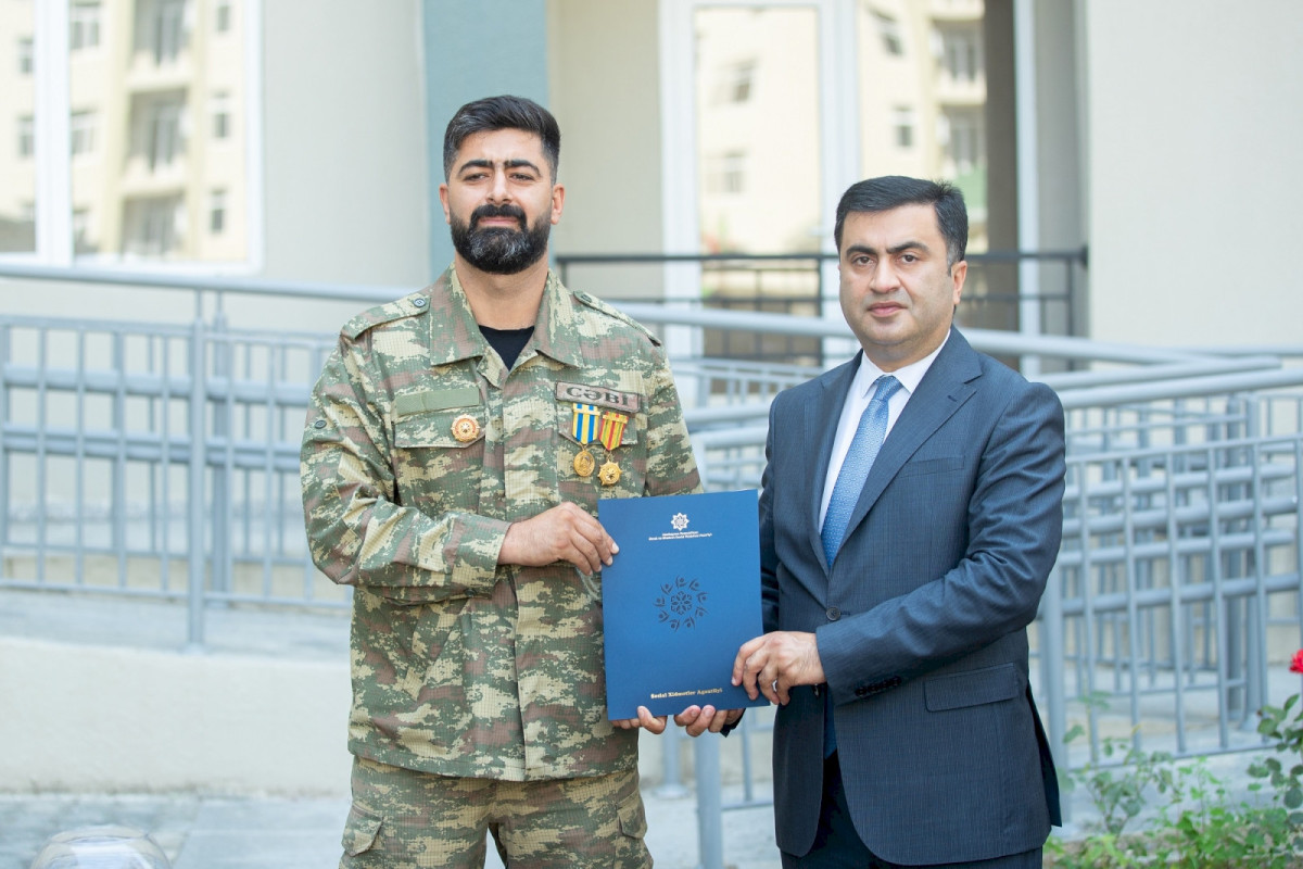 Şəhid ailələri və müharibə əlillərinə 140 mənzil və fərdi ev verilib