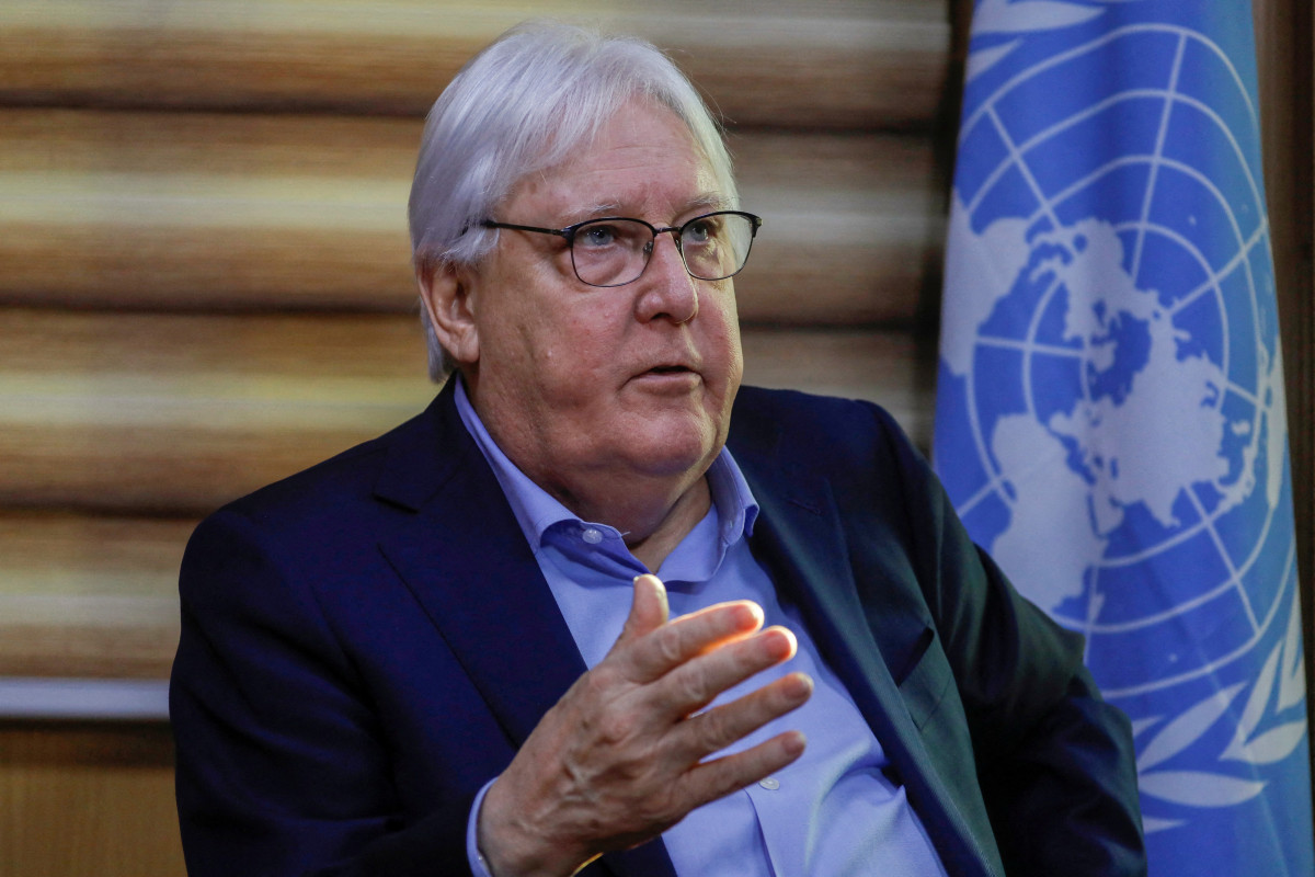 UN Under Secretary General Martin Griffiths