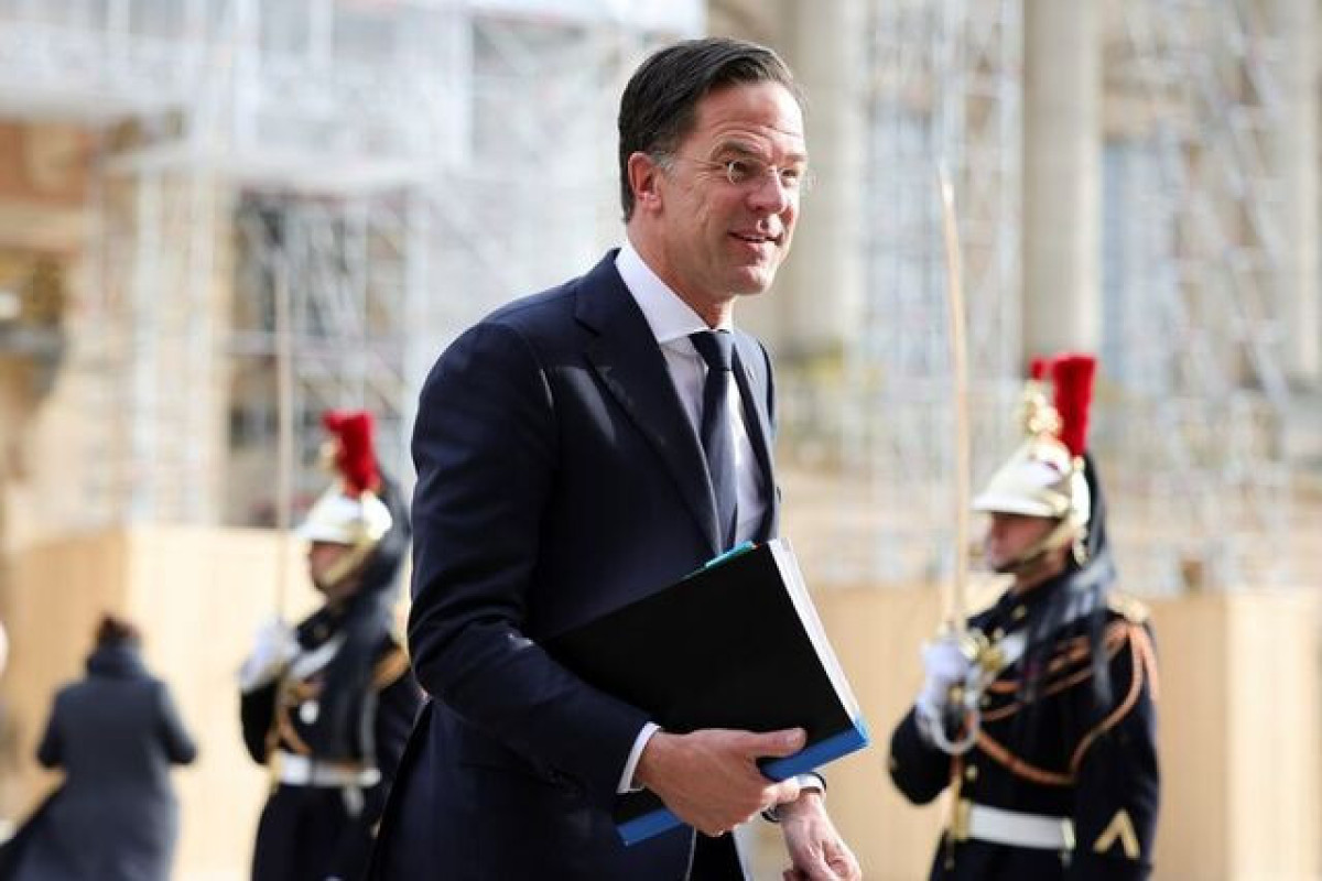 Niderlandın Baş nazir Mark Rutte